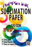 Poppin Ink Sublimation Paper