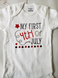 33 Total Holiday/Fourth of July T-shirts & Onesies - Bundle Sale!!!!!