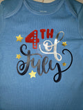 33 Total Holiday/Fourth of July T-shirts & Onesies - Bundle Sale!!!!!