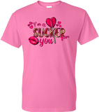 Valentine's Day shirt - Size medium / Azalea