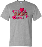 Valentine's Day shirt - Size medium / Azalea