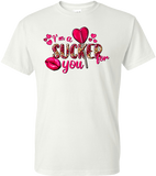 Valentine's Day shirt - Size medium / Azalea