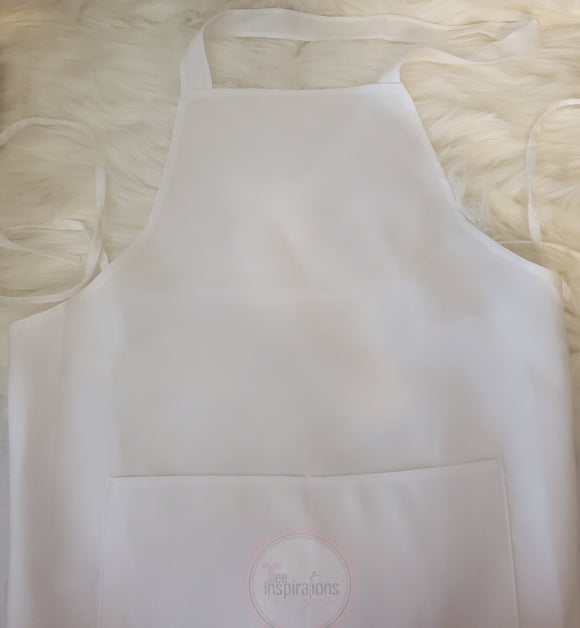 White Sublimation Aprons