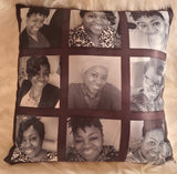 Double-sided 9 Photo Panel Pillow Case Covers (Sublimation blanks)