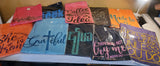 T-shirts Designed with Heat Transfer Vinyl!