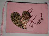 Medium (8"x6") Pre-Decorated Canvas Cosmetic/Makeup bag