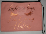 Medium (8"x6") Pre-Decorated Canvas Cosmetic/Makeup bag