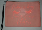 Medium (8"x6") Pre-Decorated Canvas Cosmetic/Makeup bag